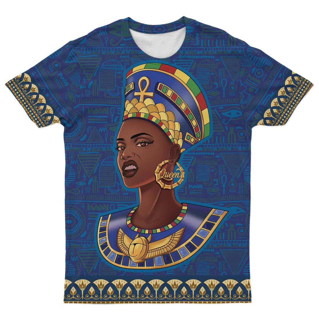 Dope Egyptian Queen T-shirt AOP Tee Tianci S 
