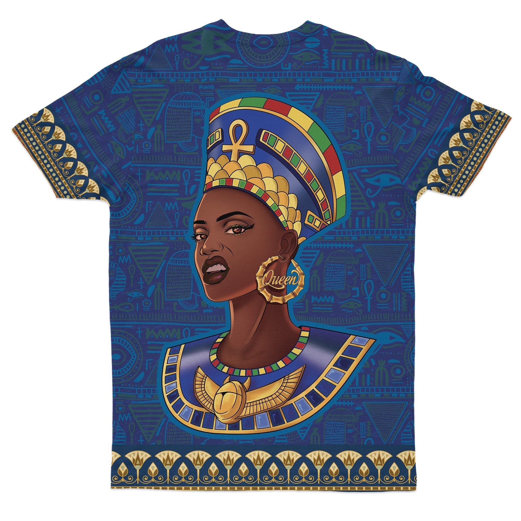 Dope Egyptian Queen T-shirt AOP Tee Tianci 
