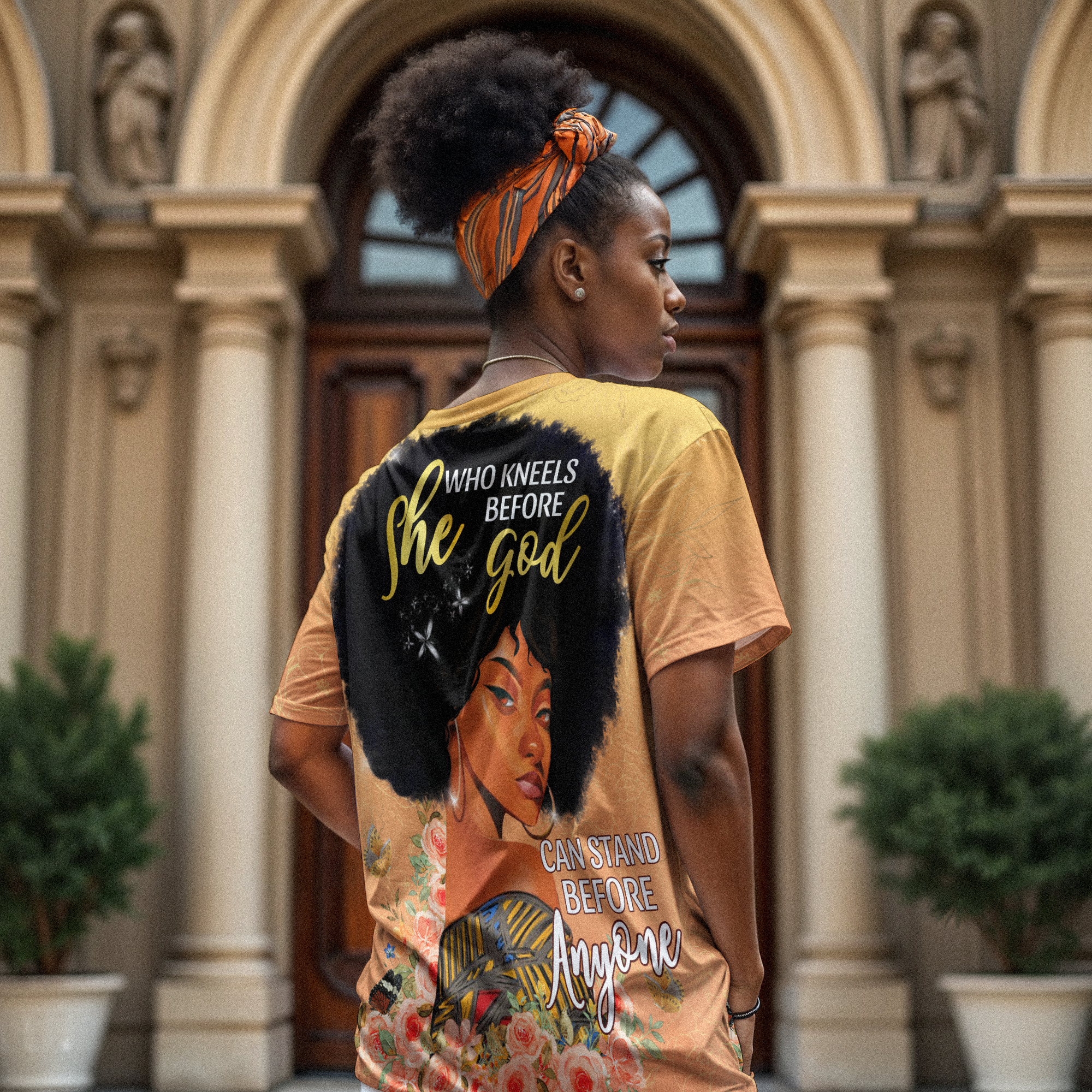 She Who Kneels Before God T-shirt