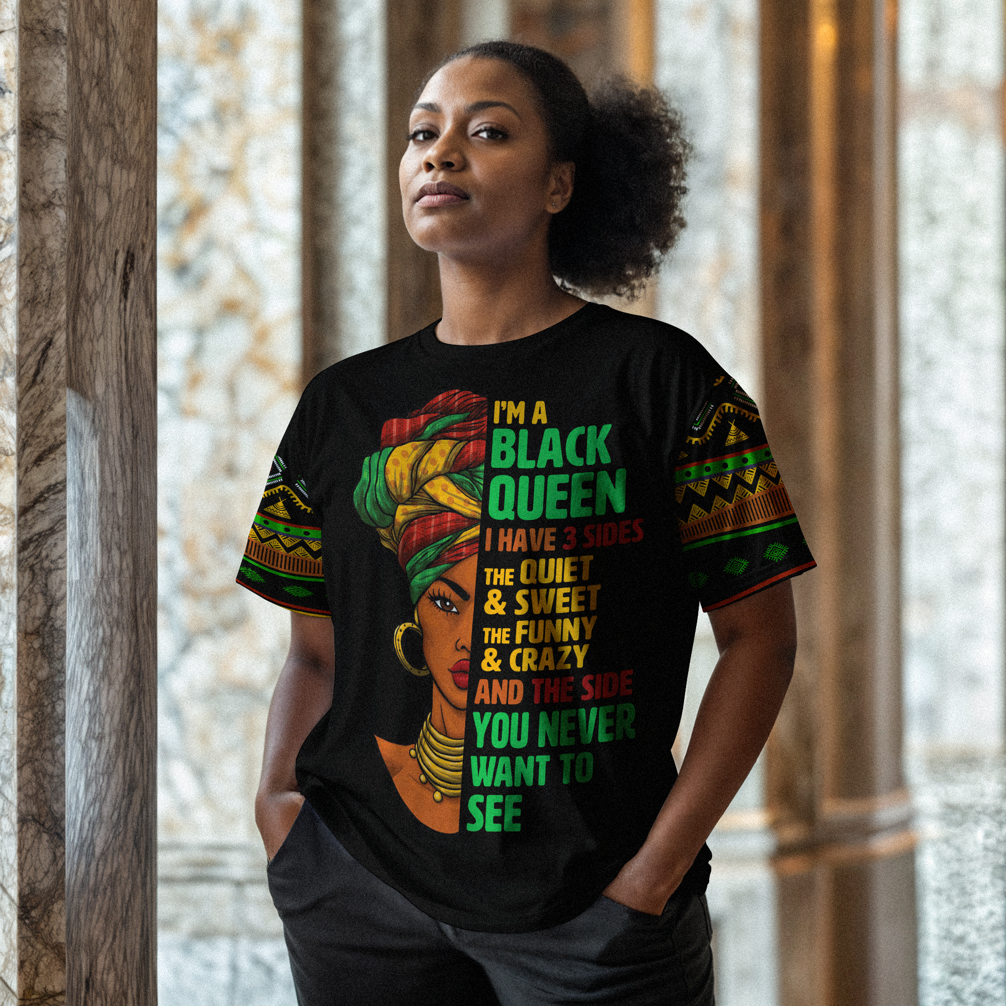 Three Sides Of Me T-shirt